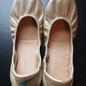 Tieks ballet flats- Champagne metallic